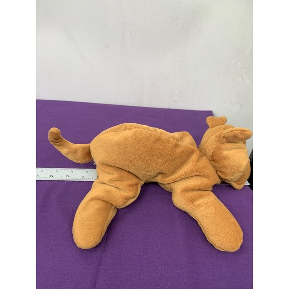 Fiesta Other - Fiesta Hound Dog Laying with Beanbag Legs 10 Inch Caramel Colored Vintage